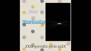 Free text overlay!