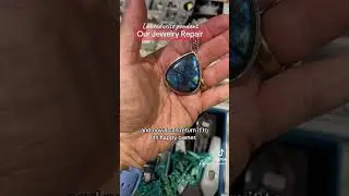 Broken Crystal Pendant Repair (#crystals #customjewelry #jewelryrepair)