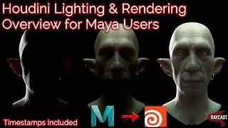 Houdini Lighting & Rendering Overview for Maya Users