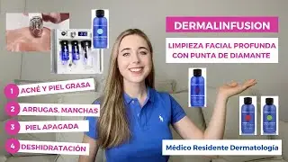 DERMALINFUSION: DEEP CLEANSING AND DIAMOND TIP PEELING | ACNE, SPOTS, WRINKLES...