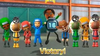 Wii Party U - Battle Of The Minigames - King Boo Vs Pavel Vs Paula Vs Sophia