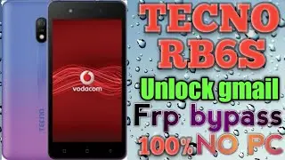 how to frp bypass tecno RB6S | Remove Google account Rb6s