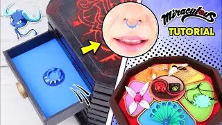 Сделай сам Новая Чудотворная Божья коровка | Как сделать пирсинг OX Miraculous, Stompp Miraculous