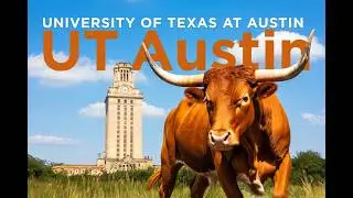 Walk Through the University of Texas | Relaxing Campus Tour in 4K