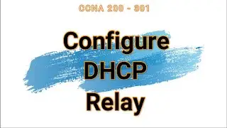 69. Configure DHCP Relay
