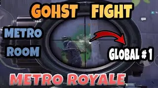PRO TEAM VS GLOBAL 1 TEAM - GHOST FIGHT - PUBG METRO ROYALE