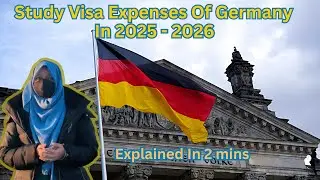 Germany Student Visa Expenses 🇩🇪 | Complete Cost Breakdown in 2 Min 