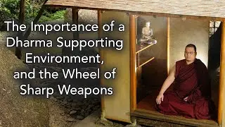 The Importance of a Dharma Supporting Environment, and the Wheel of Sharp Weapons (with subtitles)