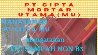 INI TEMUAN DUGAAN PEMBUANGAN LIMBAH INDUSTRI YANG DIDUGA B3 DARI PT CIPTA MU, manajemen 'Itu Non B3'
