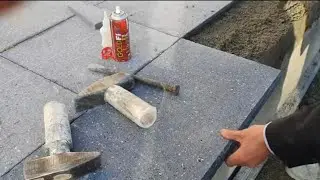 Terrazo (karo) yer döşemesi  nasıl yapılır.?