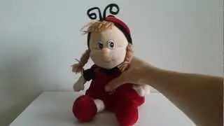 Кукла Божья коровка Лава - Музыкальная мягкая игрушка