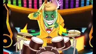 ¿Un solo de batería en pleno combate 🥶? vs Ray Baqueto Yo-kai Watch 3 boss
