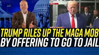 Fake Martyr Trump Offers to Go to Jail 'ANY DAY' After Violating Gag Order Again!!!