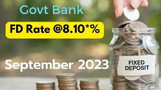 Best FD Rates in Govt Bank @ 8.10% | Sarkari bank me FD per sabse acha byaz | #fixed_deposit #pnb