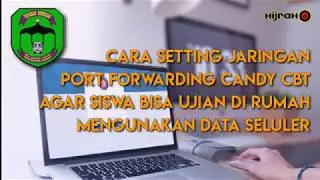 Cara Setting Server Agar Siswa Bisa Ujian Online Dirumah Menggunakan Data Seluler