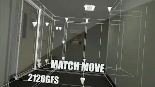 Post Production Integration matchmove WIP 2128GFS