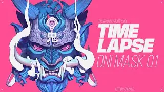 Oni mask process