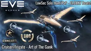 EVE Echoes - Cloaky Ship Solo Hunt/PvP - Stratios/Pacifier Are Scary Little Things - Art of The Gank