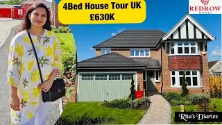 House Tour UK 2024 || 4Bed detached Property Henley from Redrow Homes