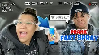 Fart Spray Prank On Boyfriend...