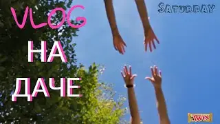 VLOG с дачи Насти!!!! БЕШЕННЫЙ ПЁС!!!🐶😡