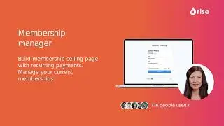 How to build a membership payment collection page