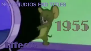 MGM STUDIOS END TITLES (1955) EFFECTS