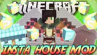 Minecraft ITA - Mod: CASE & STRUTTURE ISTANTANEE // Insta House Mod