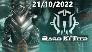 Warframe: Mercancia Baro Ki'Teer 21/10/2022