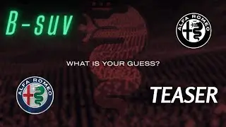 2024 Alfa Romeo B-SUV First Official Teaser Is Here