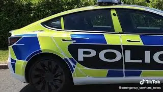 police are starting to use the Tesla model 3 as police cars