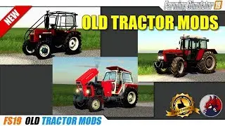 FS19 | Old Tractor Mods (2019-09-11) - review