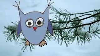 Рисовалки для детей 3-4 лет Давай нарисуем Сову