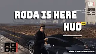 Roda Is Here Hud | ESX & QBCore | FREE