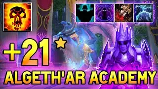 +21 Algeth'ar Academy Shadow Priest 119K DPS | Dragonflight Mythic+