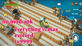 Max Evolution Fix Steam Engine, Iron Mine In Epic Raft Fighting Zombie Shark