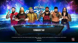 WWE 2K23 The Bloodline vs Sami Zayn/Riddle/Kevin Owens