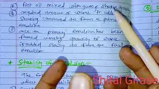 Emulsifying agent preparation of emulsion Stability problem in emulsion pharmaceutics 