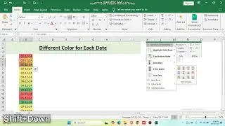 Different Color for Each Date