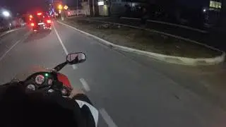 Ночная покатушка,Honda F2 600,Yamaha 400,М4 Дон