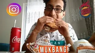 🍔 HAMBURGER MUKBANG | HAKKIMDA EN ÇOK MERAK EDİLENLER 😱😯