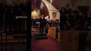 Peace on Earth (choir) / Silent Night (audience) mash up