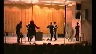 Капустник курсанты ВДФ Москва декабрь 1997 года   2 часть
