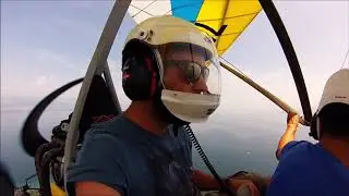 ULM Cervens France au dessus du Lac Léman juin 2017 Microlight trike over Leman lake