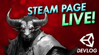 Revealing the Steam Page! + Working on Line of Sight Targeting // Mortal Glory 2 Devlog #3