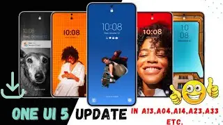 oneui 5 update in Samsung series and m series 🤩 || new features 🫠 #Samsung  #trick
