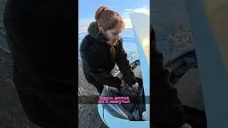 A truck driver saved me on the highway, but she didn't give me her number!