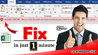 Block content macro in this content has been disabled fix in just 1 minute only