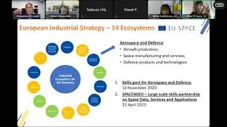 EDUCATION AND TRAINING IN THE SPACE SECTOR VIII EU LARGE SCALE PARTNERSHIPS