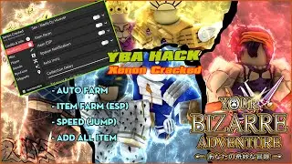 [Roblox] - Your Bizarre Adventure - Xenon Cracked: Hack Auto Farm, Item Farm, Item Esp, Player, vv..